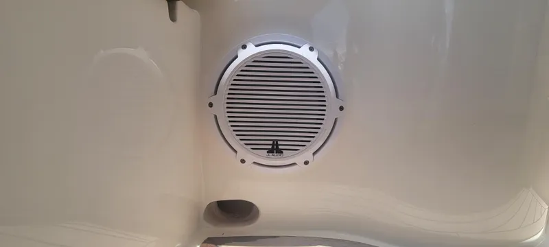 Slide: The Image of Speaker on 2009 Ferretti Yachts 470 interior wall. - 21