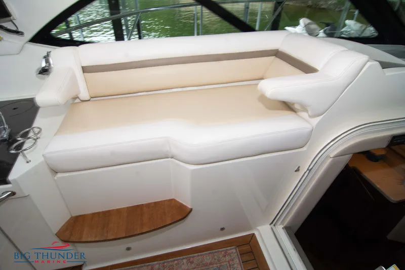 Slide: The Image of Luxurious seating area on 2012 Sea Ray 410 Sundancer yacht. - 41
