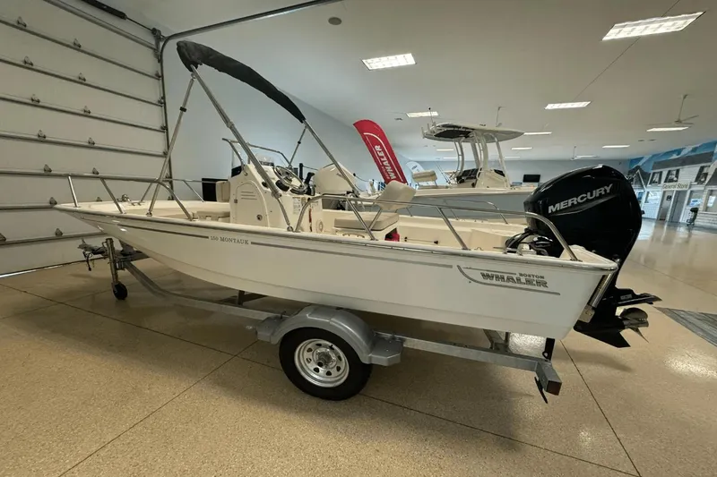 Slide: The Image of Boston Whaler 150 Montauk 2024 - 3