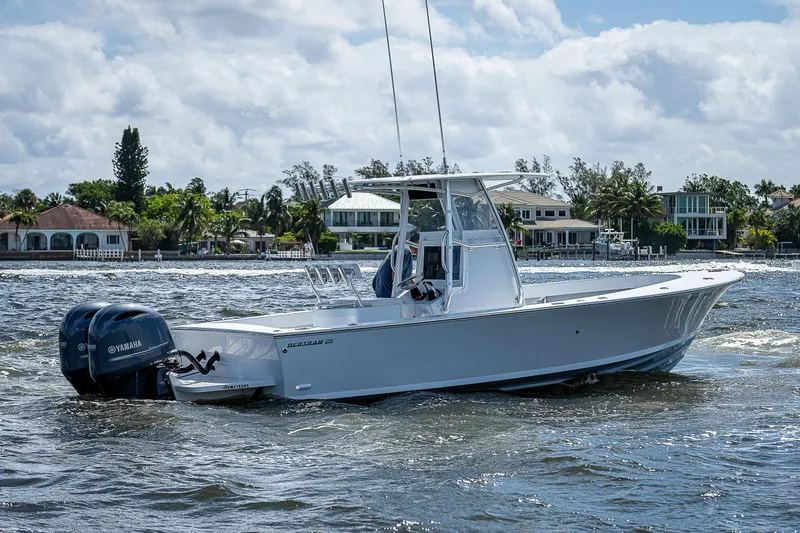 Slide: The Image of 1969 Bertram 25 Moppie boat cruising on a sunny day - 37