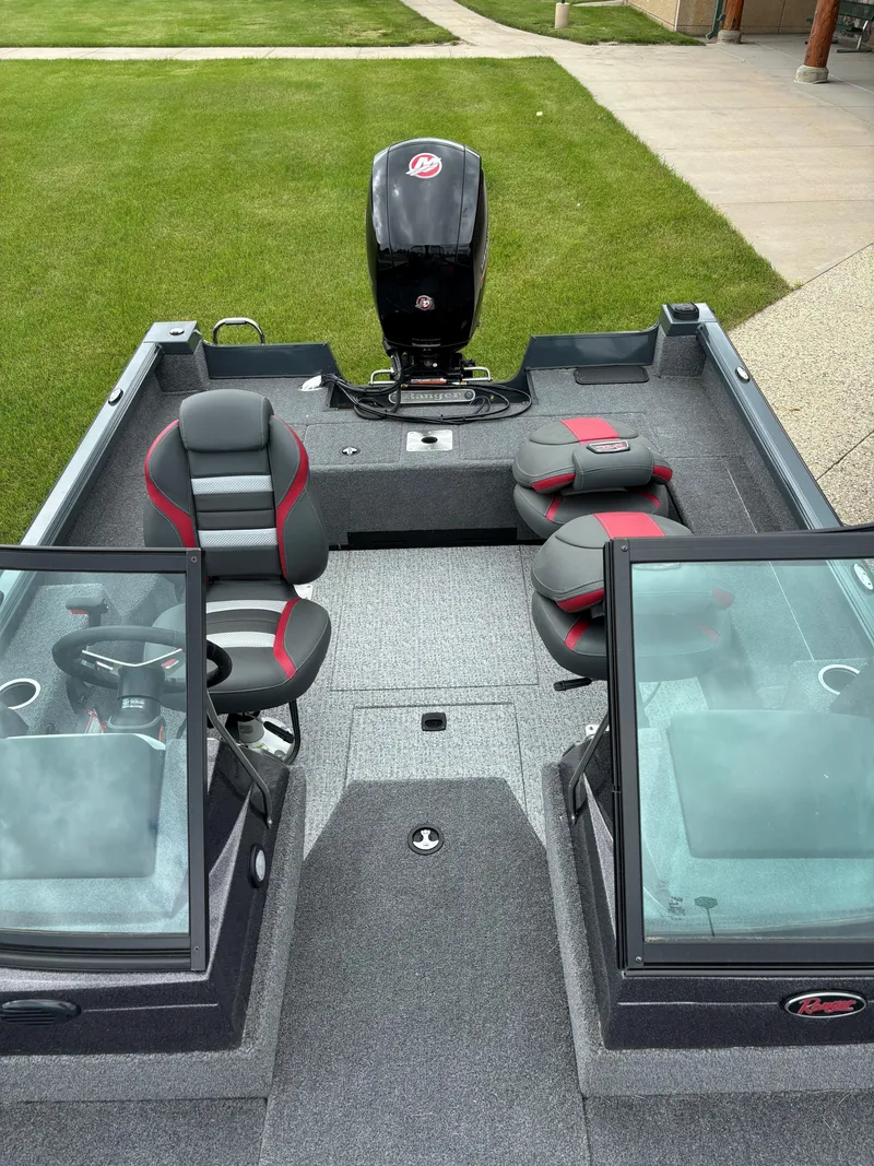 Slide: The Image of 2024 Ranger VS1782SC Angler fishing boat with dual consoles and seating. - 5