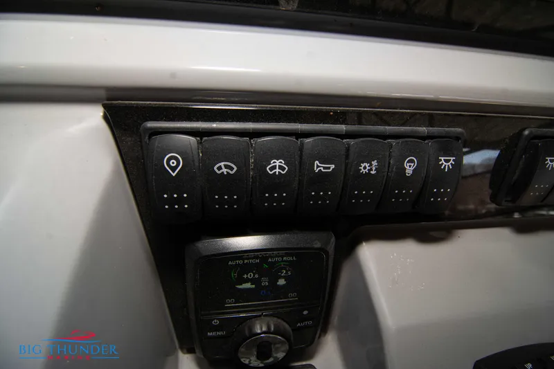 Slide: The Image of Control panel of the 2024 Jeanneau Leader 10.5 WA boat. - 36