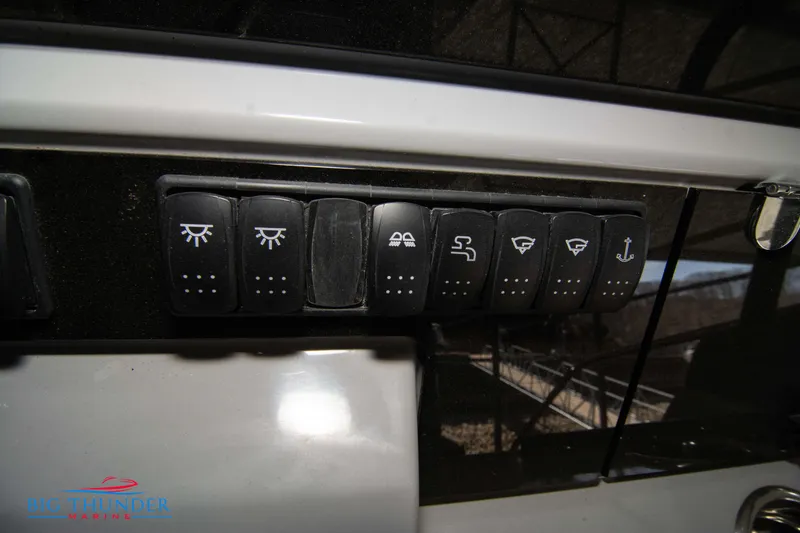 Slide: The Image of Control panel of the 2024 Jeanneau Leader 10.5 WA boat. - 37