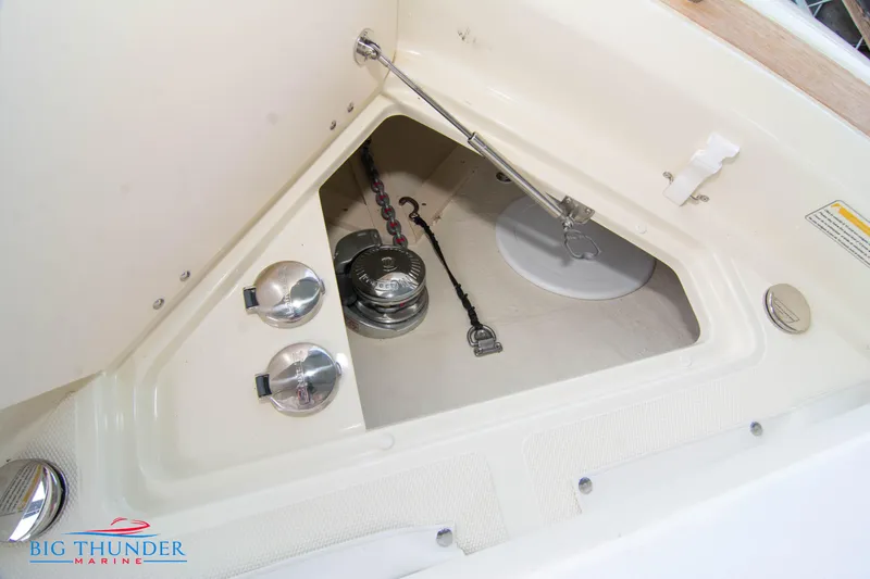 Slide: The Image of Anchor compartment of 2024 Invictus GT370S boat by Big Thunder Marine. - 46