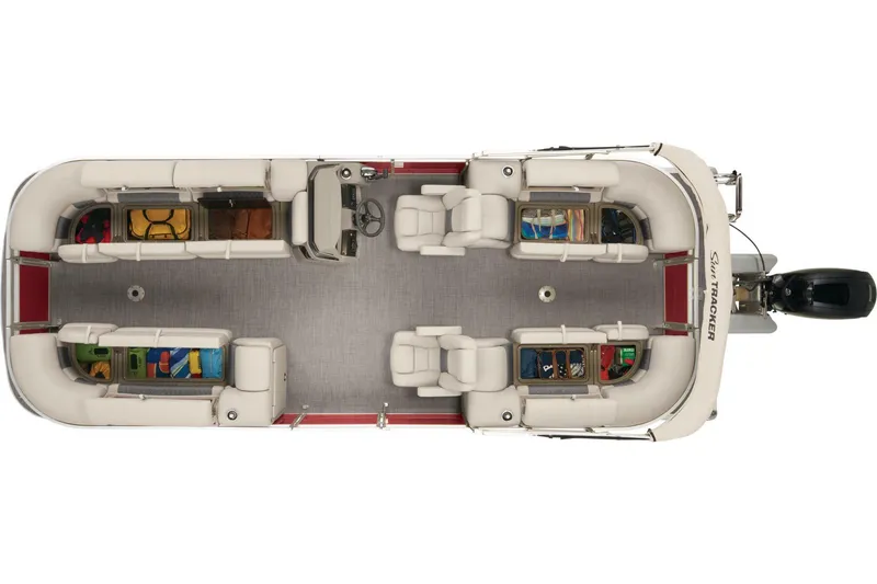 Slide: The Image of Sun Tracker Party Barge 24 DLX 2024 - 15