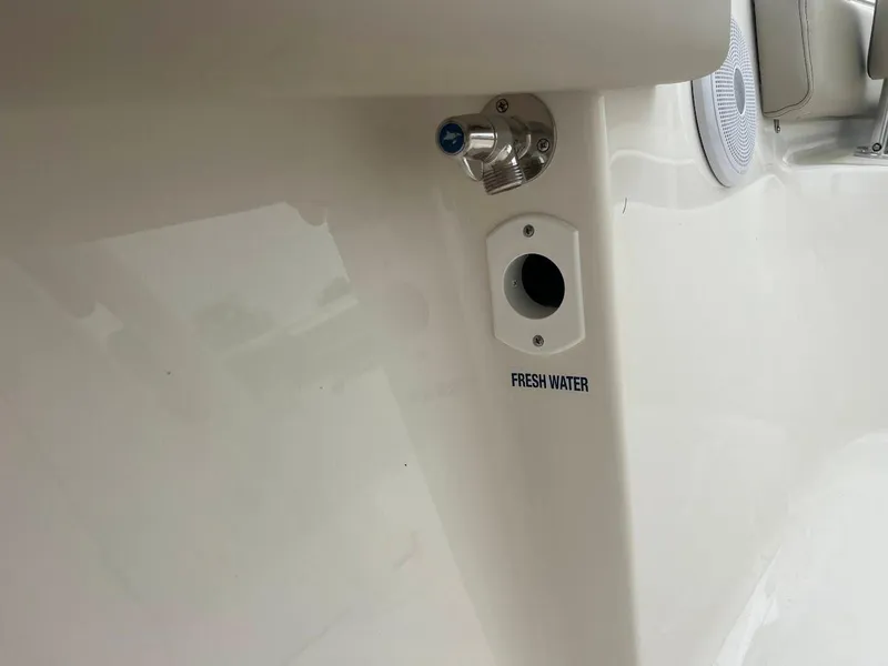 Slide: The Image of Fresh water outlet on 2024 Key West 219 FS boat. - 20