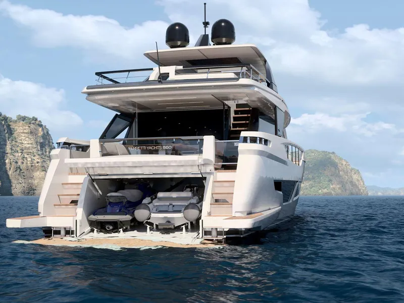 Slide: The Image of Ferretti 860 2025 - 2