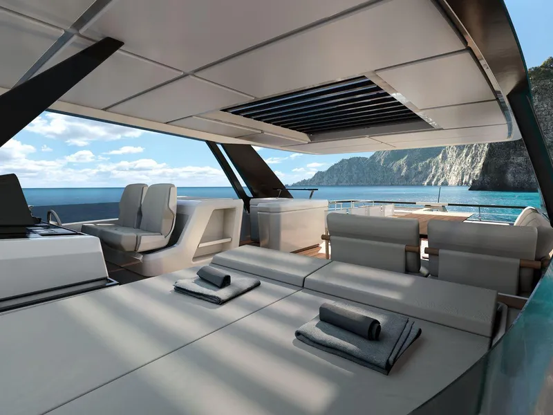 Slide: The Image of Ferretti Yachts 860 2025 - 4