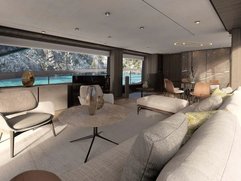 Slide: The Image of Ferretti Yachts 860 2025 - 5