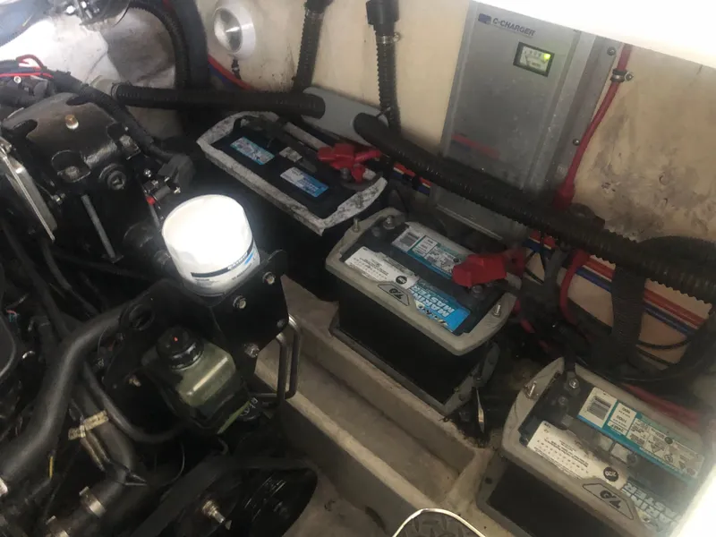 Slide: The Image of Kohler generator label on a 2004 Formula 330 Sun Sport boat. - 41