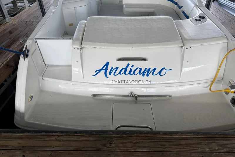 Slide: The Image of 2004 Formula 330 Sun Sport boat with "Andiamo" name, docked in Chattanooga, TN. - 53