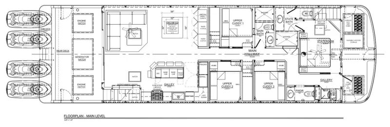 Slide: The Image of Floor plan of Adonia Athena share #2, 2019 model, showcasing main level layout. - 23