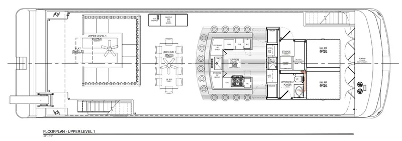 Slide: The Image of Floor plan of Adonia Athena share #2, 2019, upper level layout with detailed room arrangement. - 24