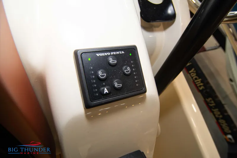 Slide: The Image of Control panel of 2024 Capoforte CX240 boat with Volvo Penta system. - 31