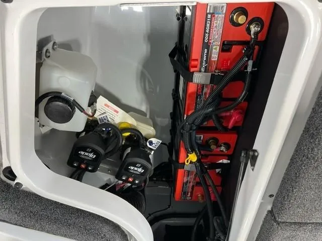 Slide: The Image of Battery compartment of iKon LX20 2024 model with wiring and components. - 5