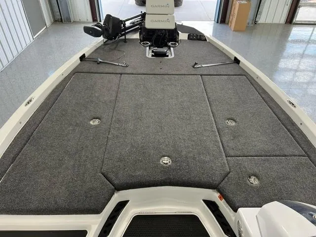 Slide: The Image of 2024 iKon LX20 fishing boat with Garmin electronics and spacious deck. - 9