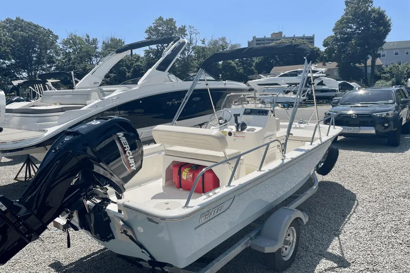 Slide: The Image of Boston Whaler 150 Montauk 2024 - 2