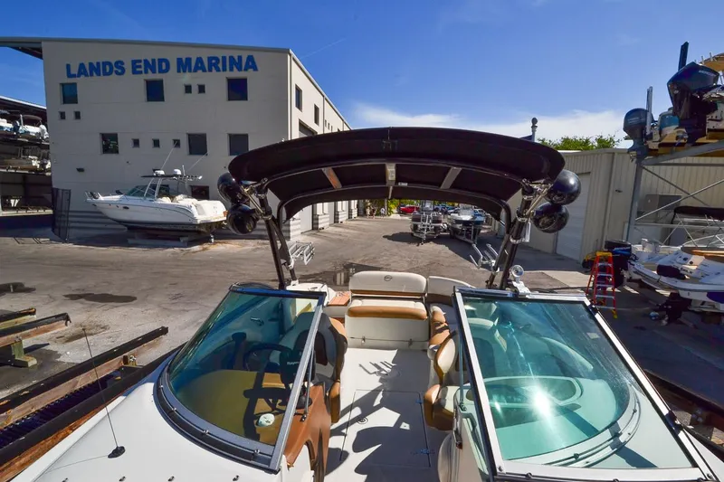 Slide: The Image of 2014 Crownline Eclipse E6 boat at Lands End Marina. - 27
