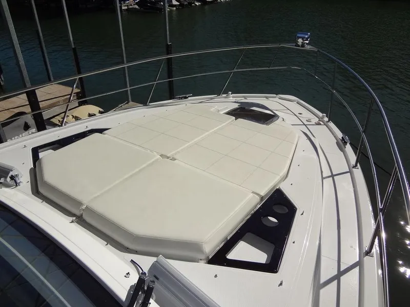 Slide: The Image of 2021 Cruisers Yachts 39 Express Coupe with sun deck. - 49