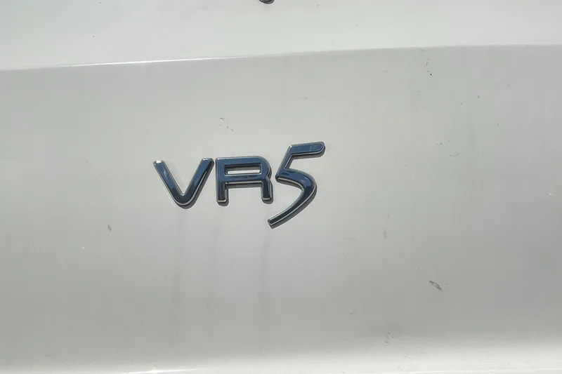Slide: The Image of 2021 Bayliner VR5 boat model emblem on white surface - 9