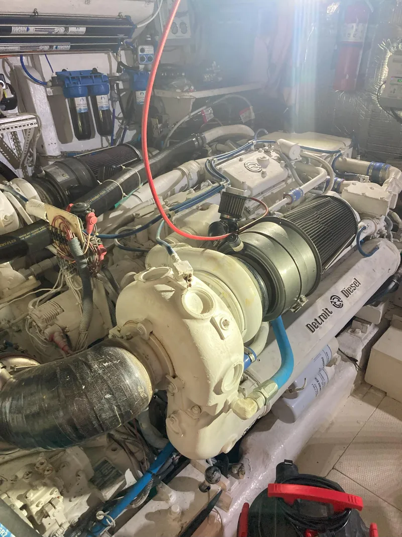 Slide: The Image of Viking 70 Cockpit Motor Yacht 1988 - 54