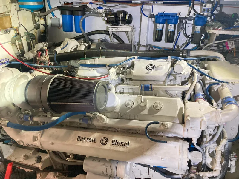 Slide: The Image of Viking 70 Cockpit Motor Yacht 1988 - 56