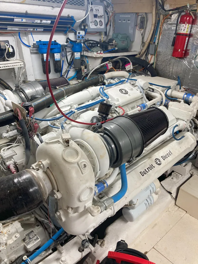 Slide: The Image of Viking 70 Cockpit Motor Yacht 1988 - 58