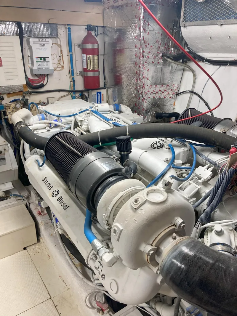 Slide: The Image of Viking 70 Cockpit Motor Yacht 1988 - 59