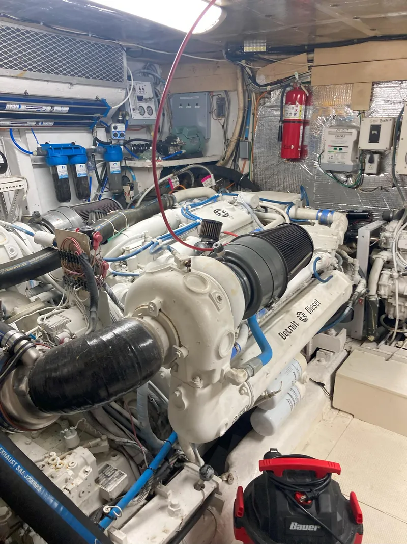 Slide: The Image of Viking 70 Cockpit Motor Yacht 1988 - 61