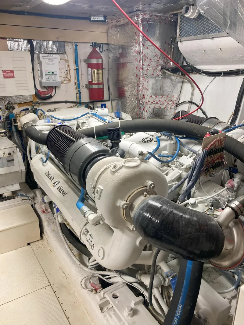 Slide: The Image of Viking 70 Cockpit Motor Yacht 1988 - 62