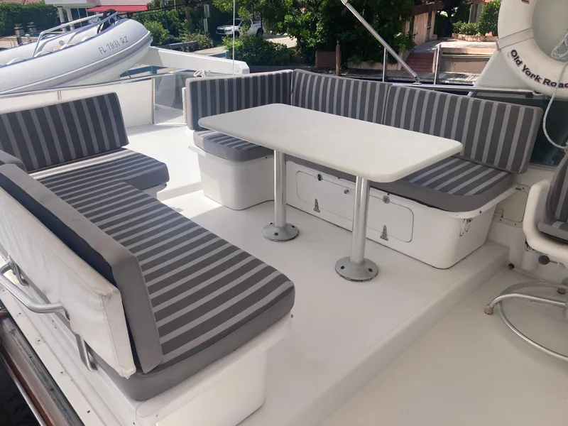 Slide: The Image of Viking 70 Cockpit Motor Yacht 1988 - 74