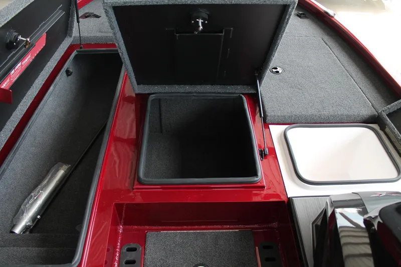Slide: The Image of 2024 Vexus AVX1980C boat storage compartments and livewell. - 5