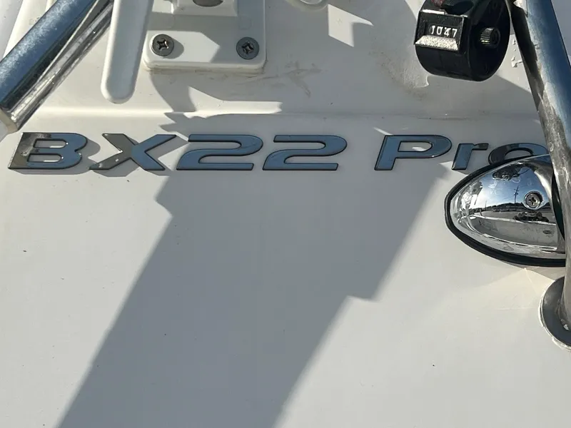 Slide: The Image of 2013 Sea Hunt BX 22 Pro boat model nameplate - 6