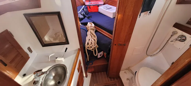 Slide: The Image of Westsail Ketch 1976 - 53