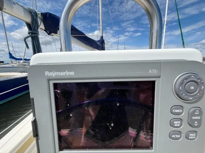 Slide: The Image of Raymarine A70d display on a 2010 Seaward 26RK sailboat. - 9