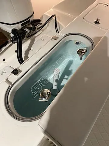 Slide: The Image of 2024 Sea Pro 259 Sport boat livewell system. - 7