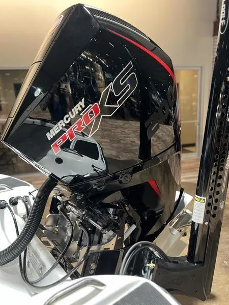 Slide: The Image of 2024 Phoenix 819 Pro with Mercury Pro XS outboard motor. - 8