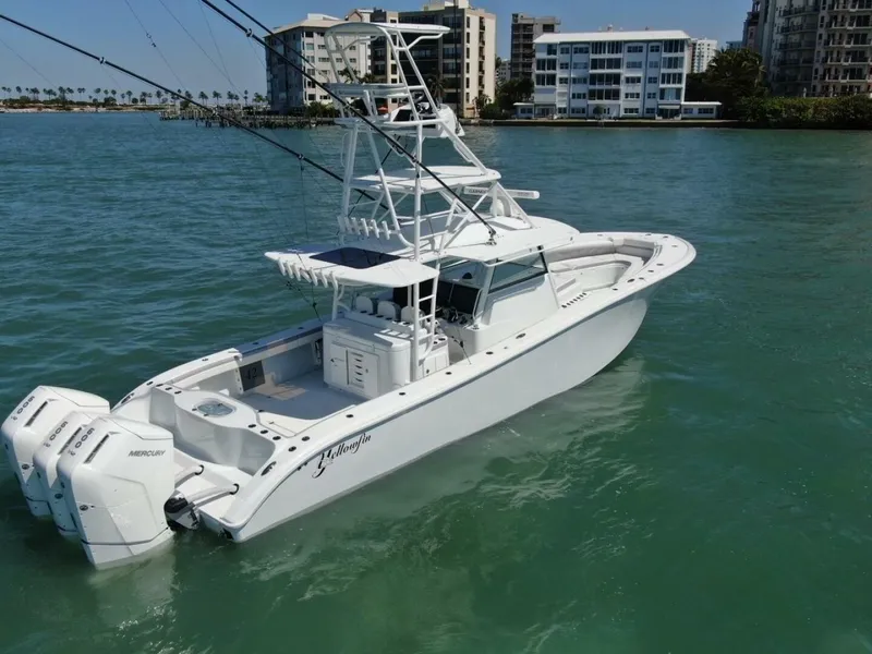 Slide: The Image of 2022 Yellowfin 42 Center Console - 36
