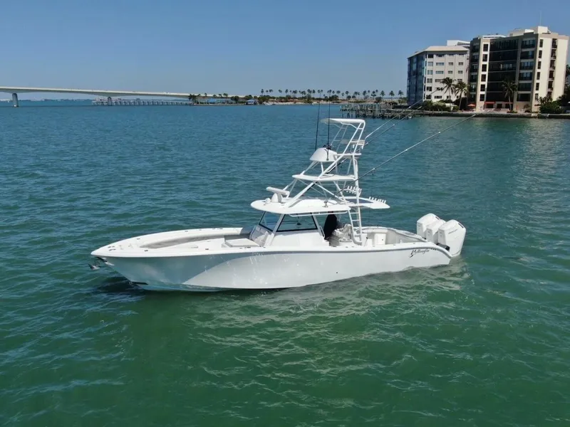 Slide: The Image of 2022 Yellowfin 42 Center Console - 39