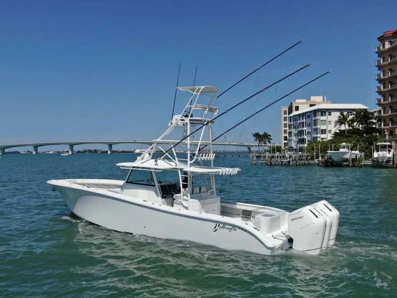 Slide: The Image of 2022 Yellowfin 42 Center Console - 42
