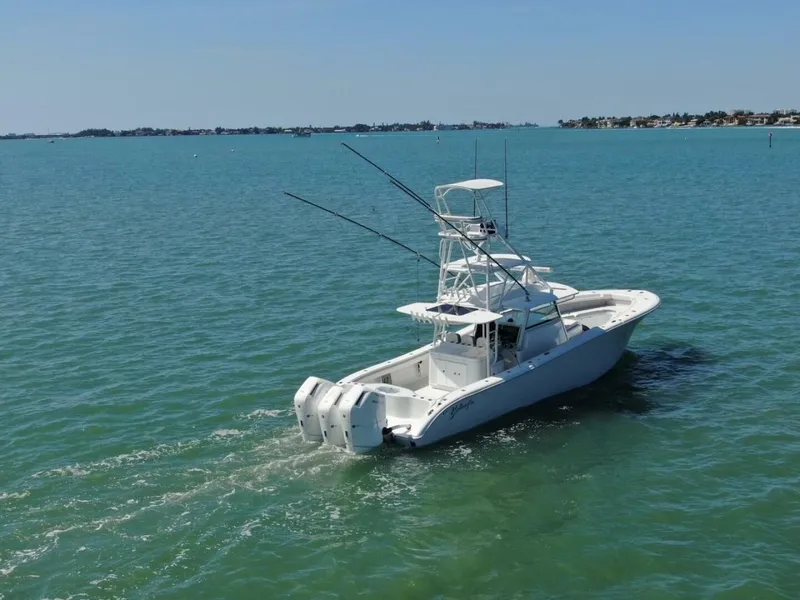 Slide: The Image of 2022 Yellowfin 42 Center Console - 45