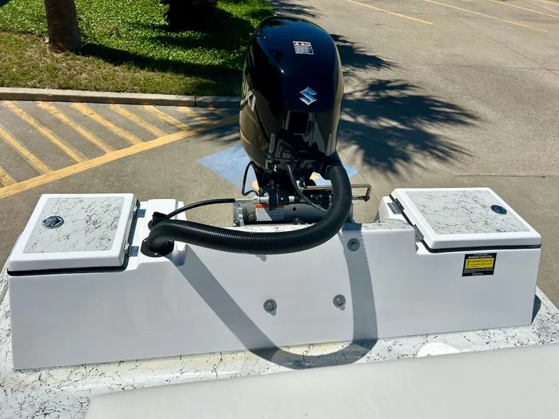 Slide: The Image of 2024 Shallow Stalker 17 LTS boat with Suzuki outboard motor. - 5