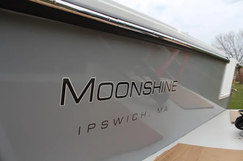 Slide: The Image of Parker 2520 XL Deep Vee Sport Cabin boat, "Moonshine," Ipswich, MA, 2020 model. - 13
