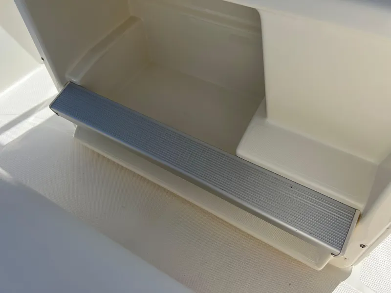 Slide: The Image of 2008 Trophy 2503 boat step with non-slip surface. - 35