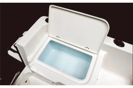 Slide: The Image of 2024 Key West 1720 CC boat livewell with open lid. - 3