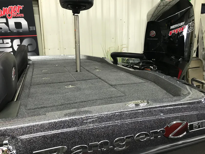 Slide: The Image of 2024 Ranger Z518 Ranger Cup Equipped fishing boat with Mercury Pro XS engine. - 8