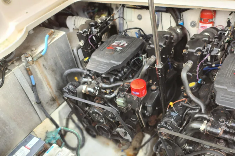 Slide: The Image of Sea Ray engine room - 7