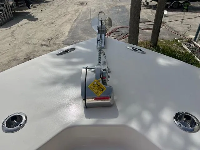 Slide: The Image of 2024 Key West 244 Center Console boat anchor system. - 4