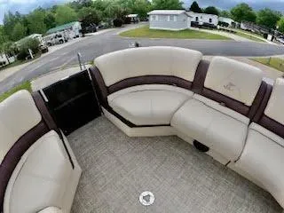 Slide: The Image of 2017 Misty Harbor SL-2685 pontoon boat with spacious seating. - 30