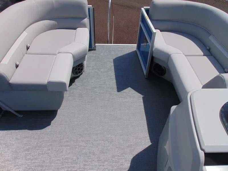 Slide: The Image of 2024 Godfrey Xperience 1680 CX 25 in. Package interior seating area. - 10